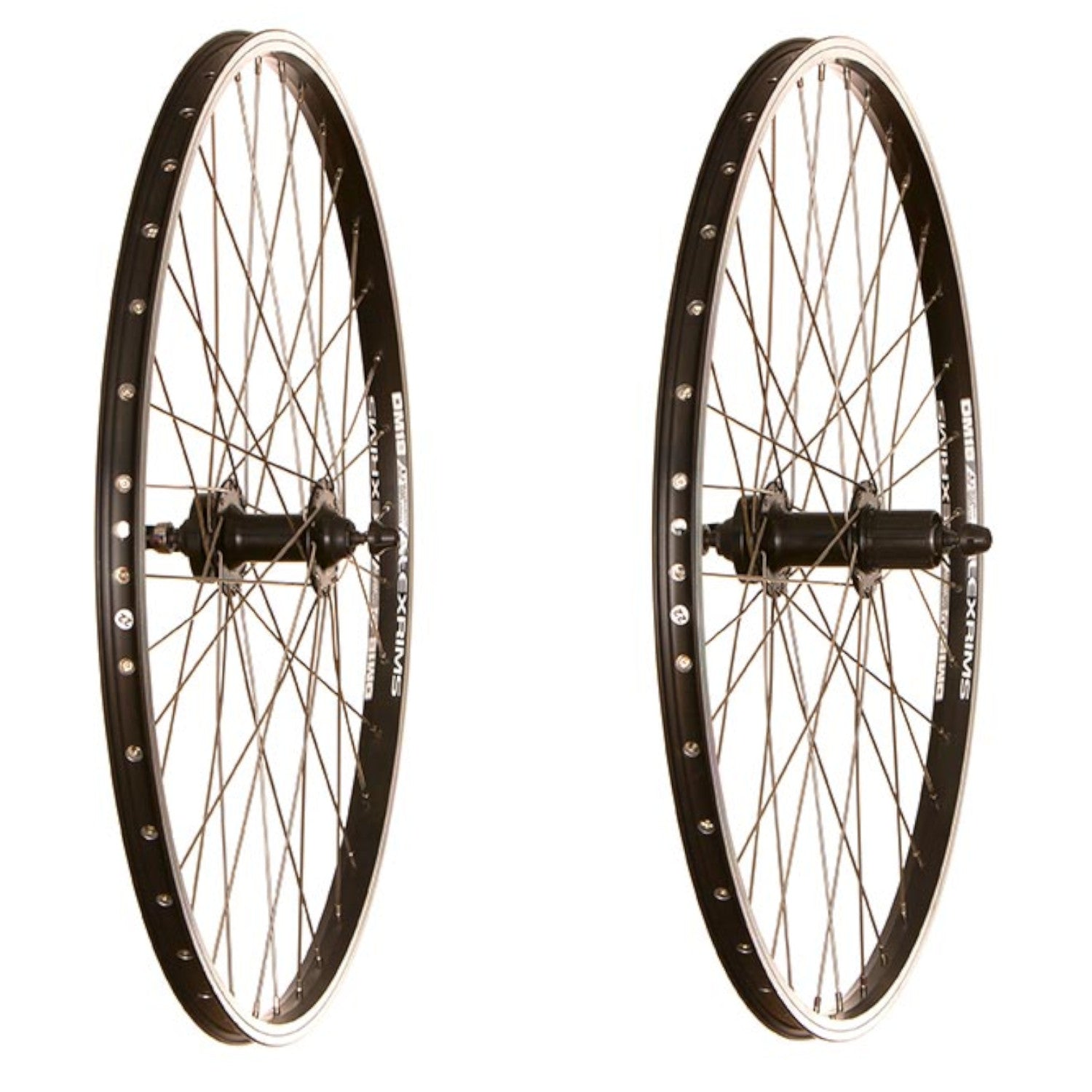 26-inch Black Alex Rim DM18 / Formula QR HG Cassette Disc/ Rim Brake Wheelset