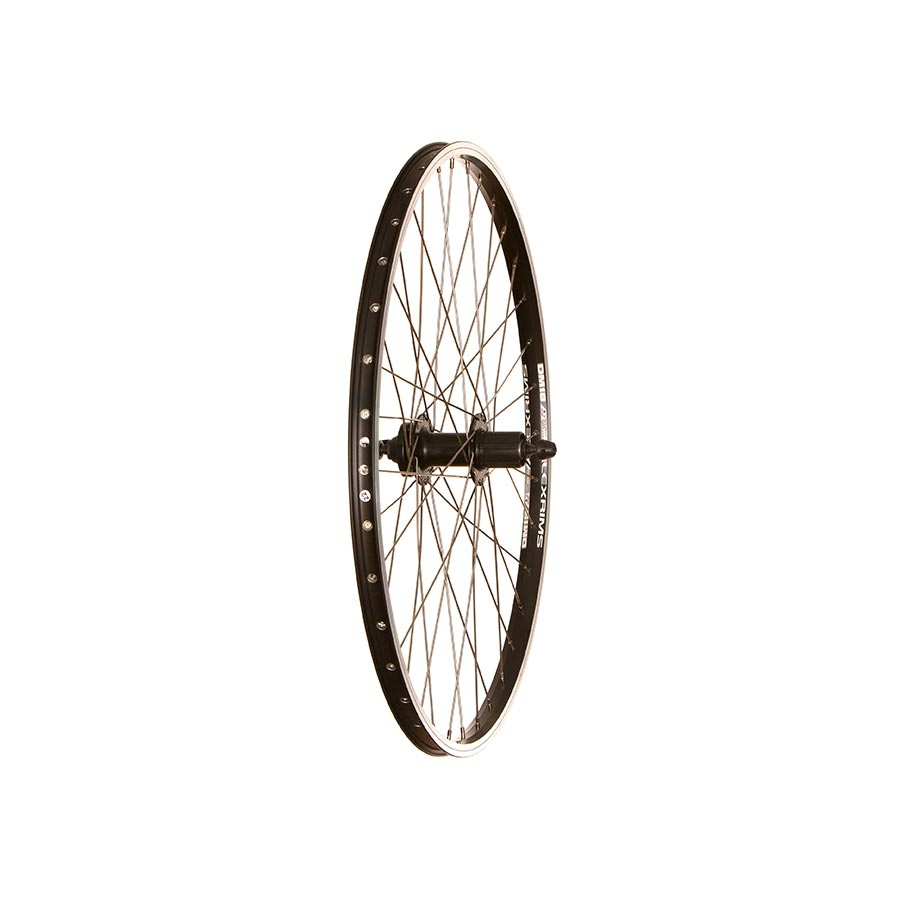 Alex Rim DM18 Double Wall - 26-Inch Formula DC22 135mm Hub Black/Silver Rear Wheel