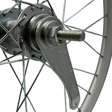 Sta-Tru 20 Inch Coaster Brake Silver Alloy Doublewall Rear Wheel - 0