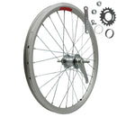 Sta-Tru 20 Inch Coaster Brake Silver Alloy Doublewall Rear Wheel-1