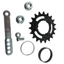 Sta-Tru 20 Inch Coaster Brake Silver Alloy Doublewall Rear Wheel-6