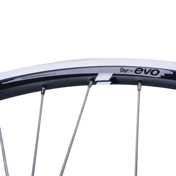 Evo Tour 19 Black 26-inch Rim or Disc Front Doublewall Wheel QR 9x100