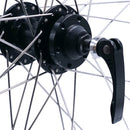 Evo Tour 19 Black 26-inch Rim or Disc Front Doublewall Wheel QR 9x100-4