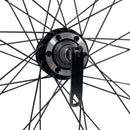 26" Black Front WTB DX18 Doublewall Disc / Rim Brake QR Wheel-4