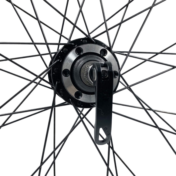 26" Black Front WTB DX18 Doublewall Disc / Rim Brake QR Wheel