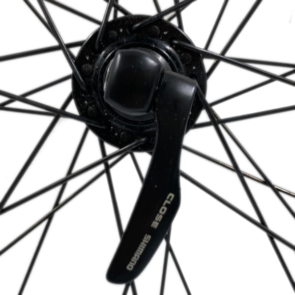 Alex AT490 700 Black QR 9x100mm Front Doublewall Wheel