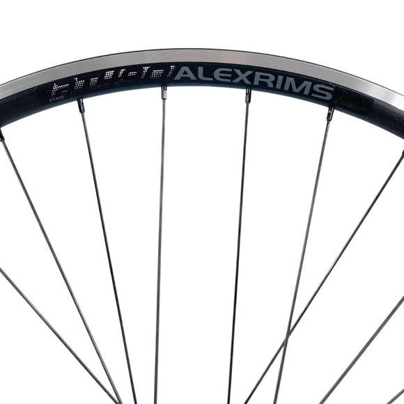 Alex AT490 700 Black QR 9x100mm Front Doublewall Wheel