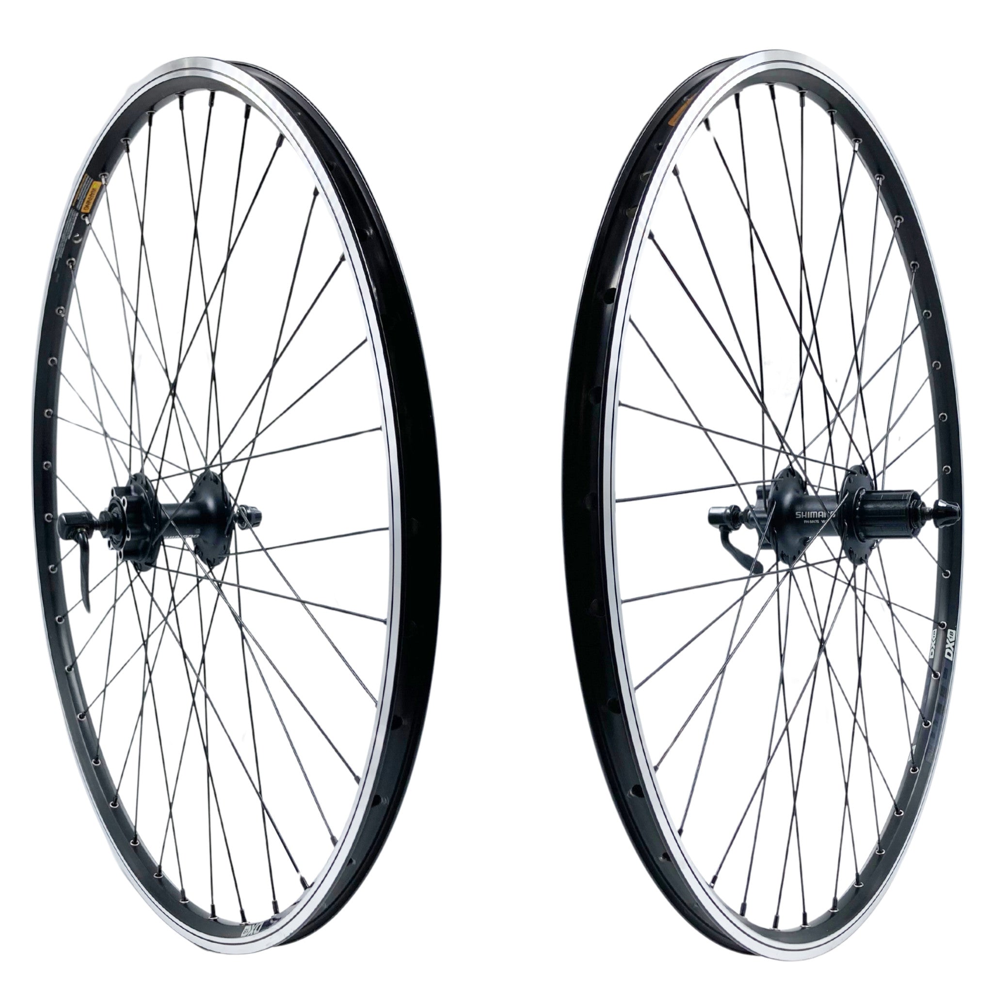 WTB DX18 27.5-inch 9x100 Front 10x135 Rear QR Shimano HG Disc Wheelset Black