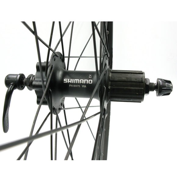 WTB DX18 27.5-inch 9x100 Front 10x135 Rear QR Shimano HG Disc Wheelset Black