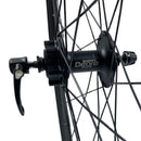 26 Inch FRONT Black Sta-Tru TR21v / Shimano Tubeless Disc 32h Wheel 9x100 QR-2