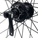 26 Inch FRONT Black Sta-Tru TR21v / Shimano Tubeless Disc 32h Wheel 9x100 QR-5