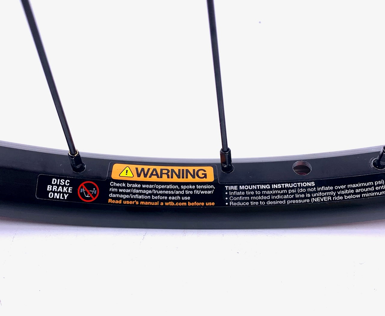 WTB STi23 27.5 Front Shimano Center Lock Disc Wheel