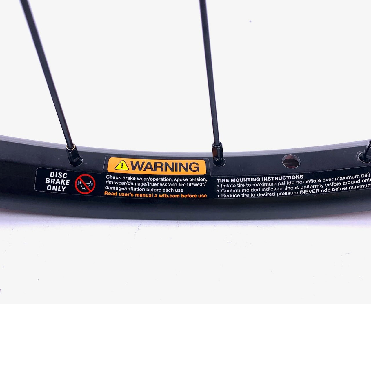 WTB STi23 26 Inch Rear Shimano QC300 Center Lock Disc Wheel
