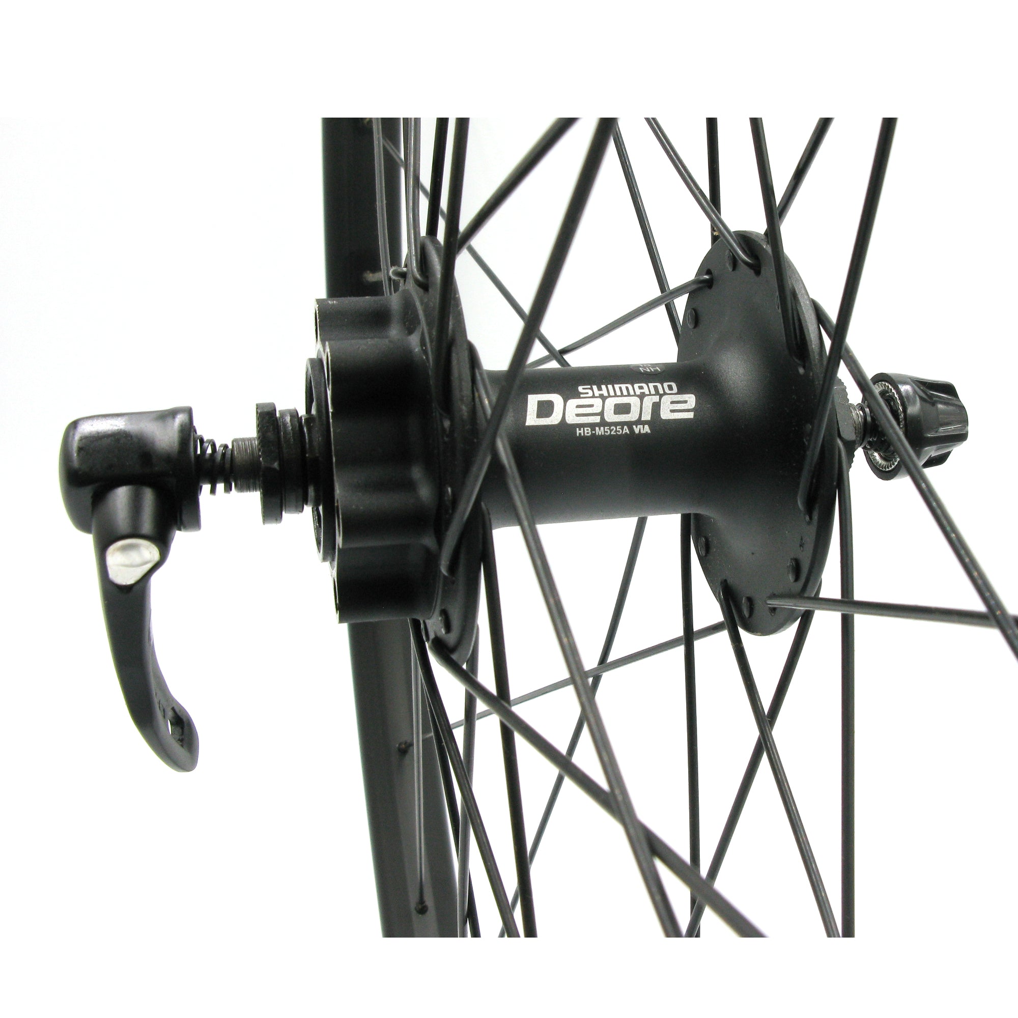 Sun Ringle Rhyno Lite 26-inch 9x100 QR Shimano HG Deore Disc Black Front Wheel