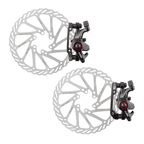 Clarks CMD-23 Front and Rear 160mm Mechanical Disc Brake Kit