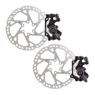 Clarks CBS-03 Front and Rear 160mm E-Bike Mechanical Disc Brake Kit