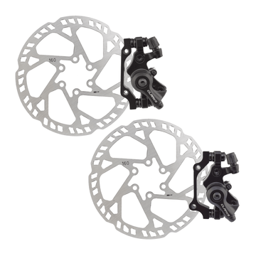 Clarks CBS-03 Front and Rear 160mm E-Bike Mechanical Disc Brake Kit Clarks