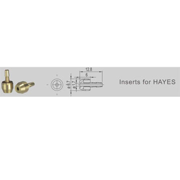 Alligator HK-HY02 Hayes Brass Insert Needle and Olive Bushing Alligator