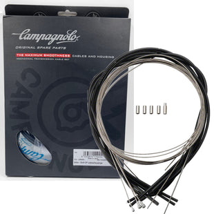Campagnolo Ultra Low Friction Complete Black Cable and Housing Set for Brakes and Derailleurs