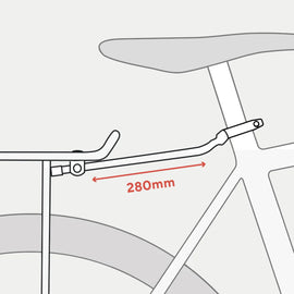 Axiom Fatliner Fat Bike Wide Rear Rack - The Bikesmiths