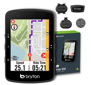 Bryton Rider 650E Wireless GPS Computer Bryton