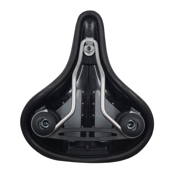 End Zone Velo Black Gel Cruiser Saddle With Springs - The Bikesmiths