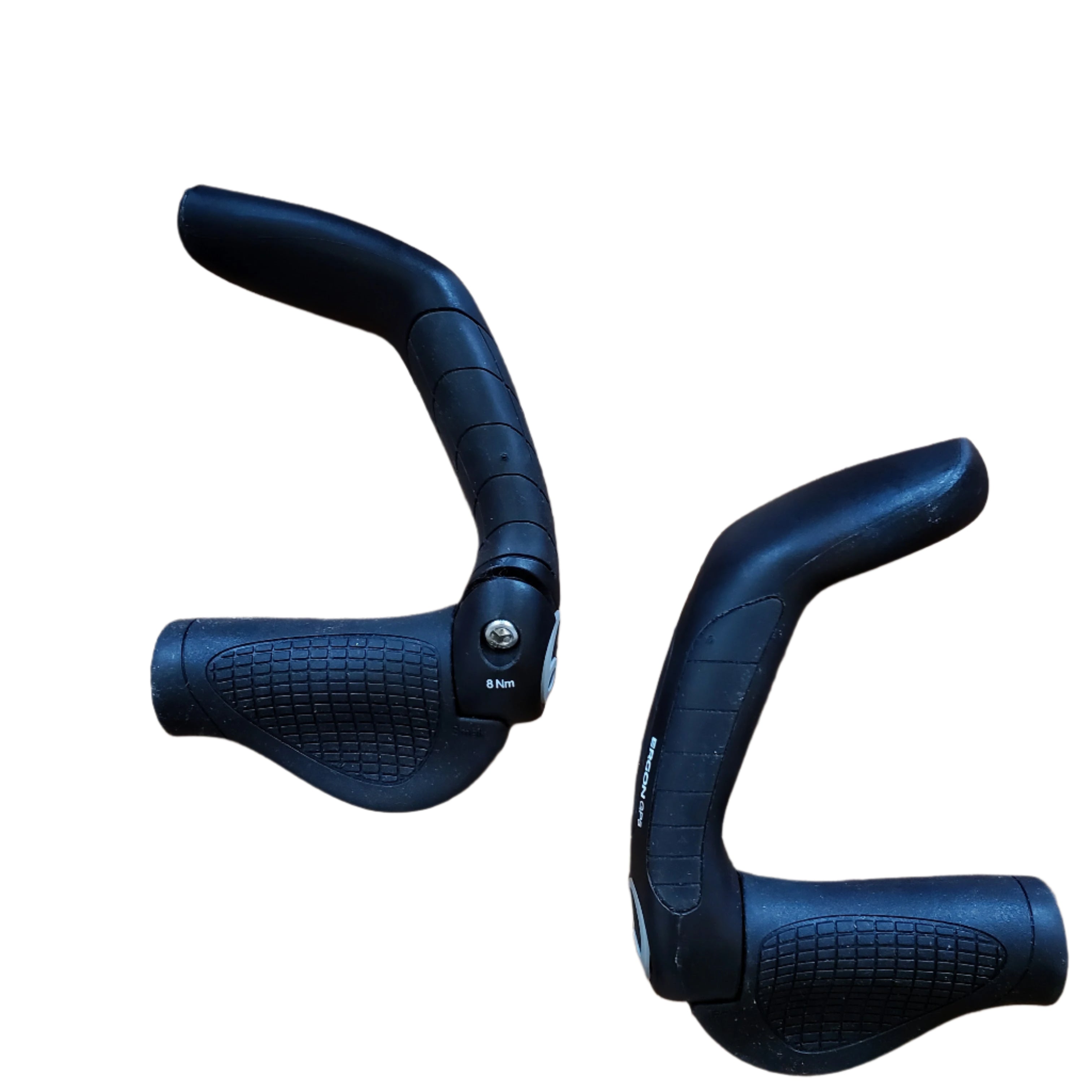 Open Box Ergon GP5 Grips w-Bar Ends Gripshift, Small