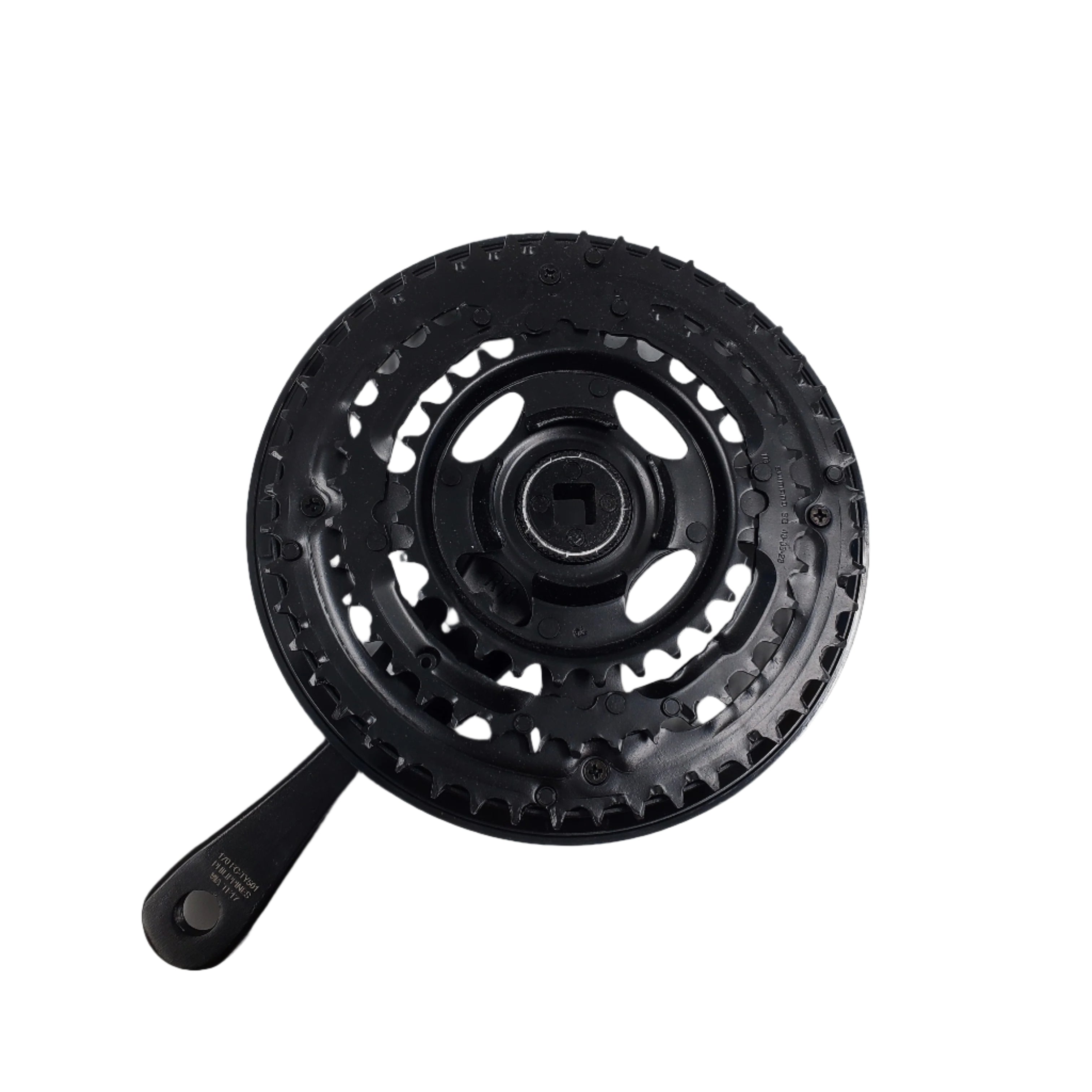 Open Box Shimano Tourney FC-TY501 Triple Hybrid Mountain Crankset - 0