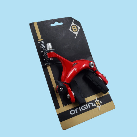 Open Box Origin 8 47-57mm Front Caliper Brake, Red
