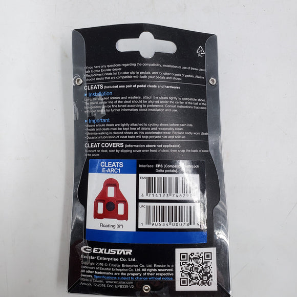 Open Box Exustar ARC-1 Look Delta Style Cleats