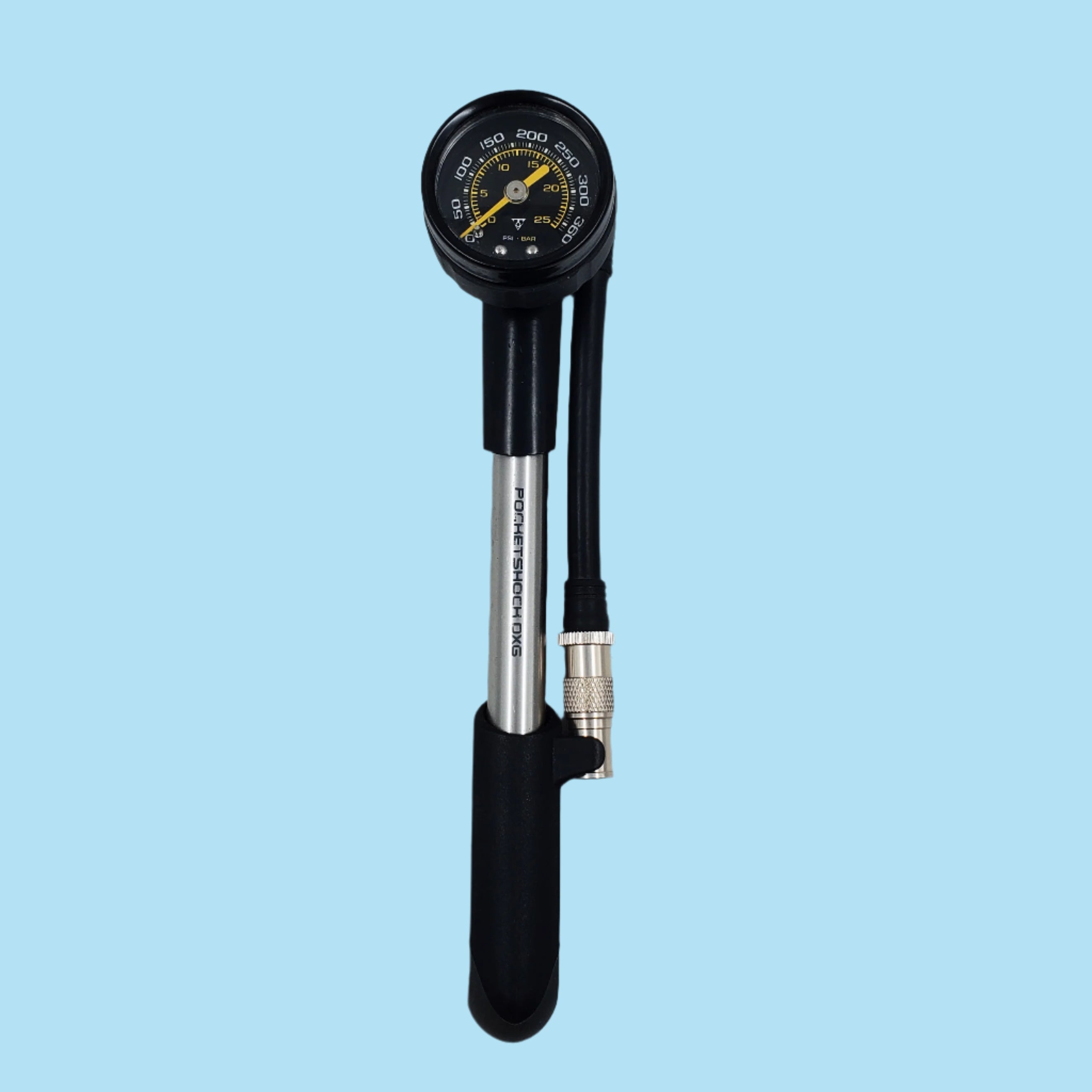 Open Box Topeak TPSDXG-1 Pocketshock DXG 360psi Mini Shock Pump