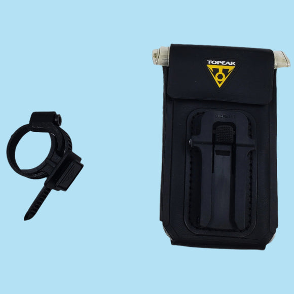 Open Box Topeak Fixer F55 Ridecase Band Clamp Mount With 4" DryBag