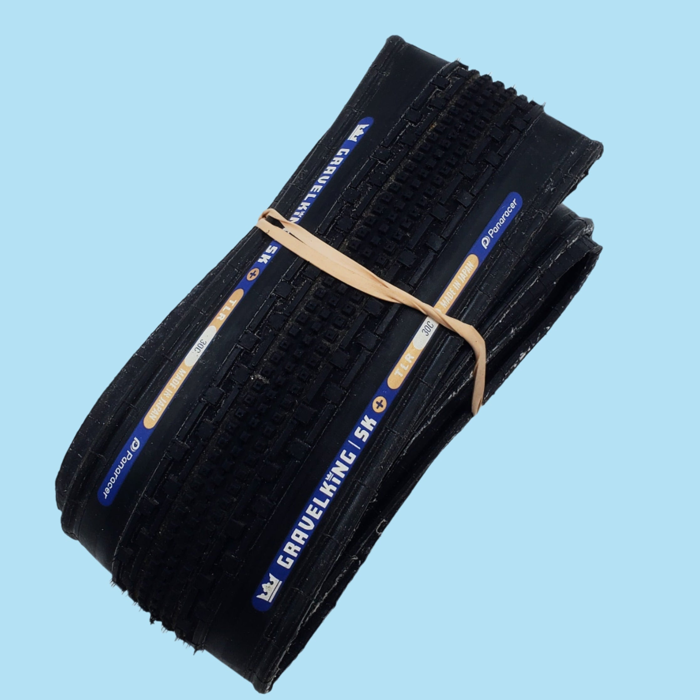 Open Box Panaracer Gravelking SK+ PLUS TLR 700x30 Blackwall Tubeless Tire