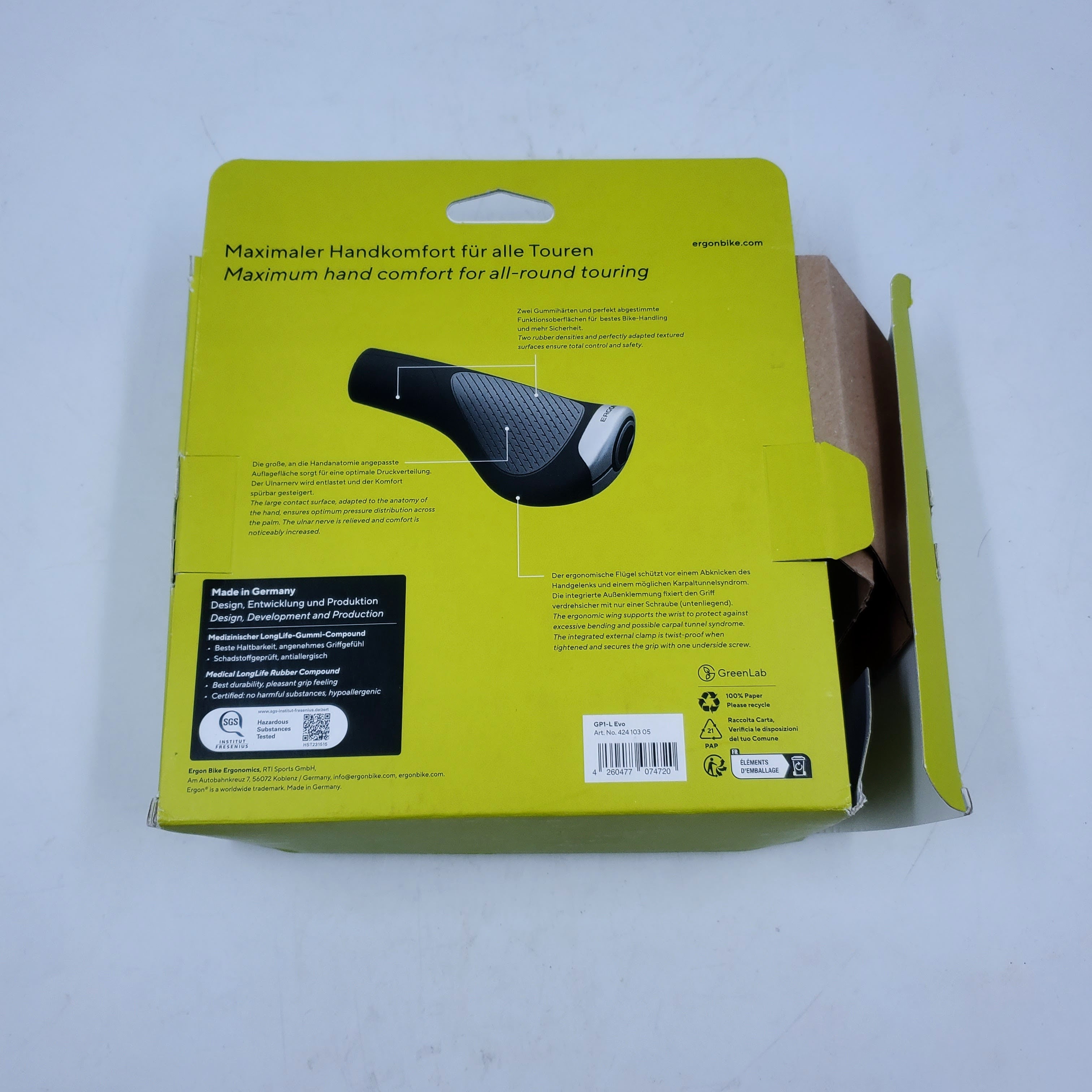 Open Box Ergon GP1 Evo Grips Large