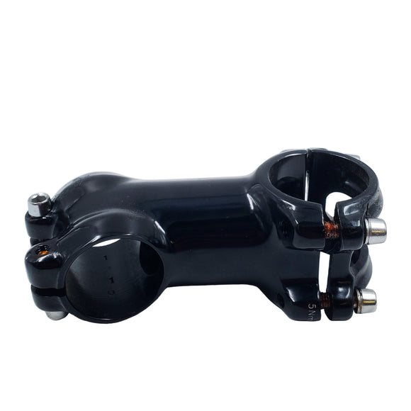 Kalloy AS-007N 1-1/8" 31.8mm Threadless Stem Black 17d