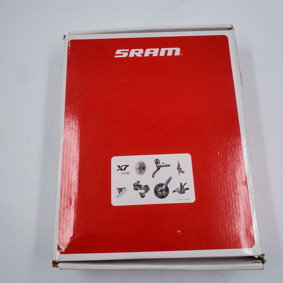 SRAM X7 3.3 22/33/44T x 175mm 3x10 BB30 Crank Gray