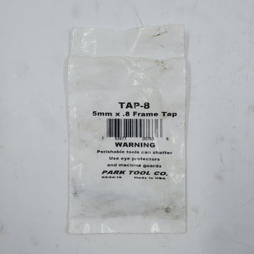 Open Box Park Tool TAP-8 Frame Tap: 5 x 0.8mm Water Bottle/Rack Bosses Park Tool