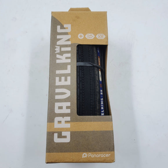 Open Box Panaracer GravelKing SS+ Plus 700x28 Clincher Folding Tire Black