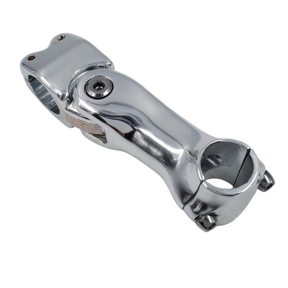 Kalloy Adjustable Threadless Stem Silver 25.4 110mm