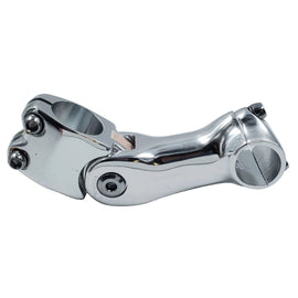 Kalloy Adjustable Threadless Stem Silver 25.4 110mm - 0