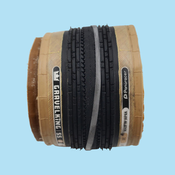 Open Box Panaracer Gravelking TLR SS R Race 700x30 Amberwall Tire