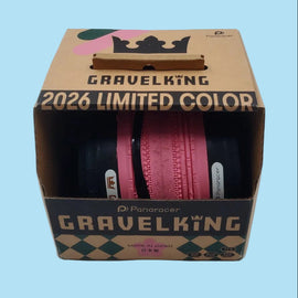 Open Box Panaracer Gravelking TLR SS 700x40 Sakura BLACKWALL Tubeless Folding Tire