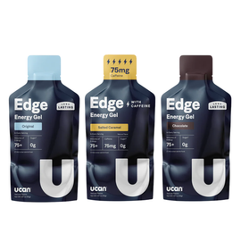 UCAN EDGE Ultimate Energy Gel Box of 12 Gel Shots