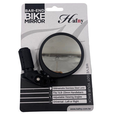 Hafny HF-M853-FR03 Stainless Steel Lens Bar-End Mirror Hafny
