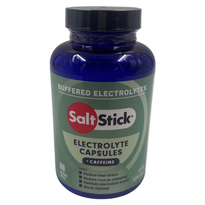 Salt Stick Plus Salt Electrolyte Capsules w-Caffiene and Sodium Citrate