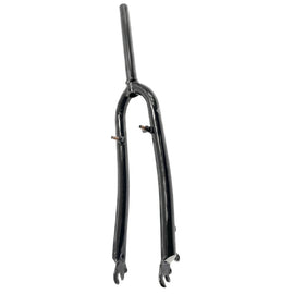 Origin8 29-inch 9x100 QR 1-1/8 Threadless Disc or Rim Brake Rigid Fork Steel Black