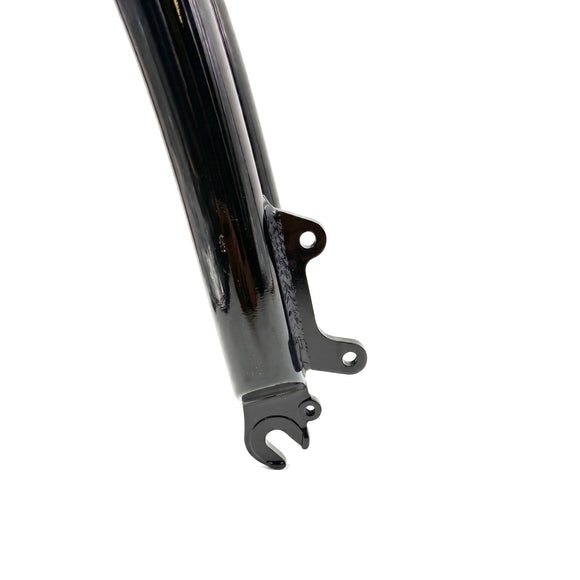 Origin8 29-inch 9x100 QR 1-1/8 Threadless Disc or Rim Brake Rigid Fork Steel Black