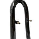 Origin8 29-inch 9x100 QR 1-1/8 Threadless Disc or Rim Brake Rigid Fork Steel Black-3