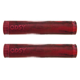 Buy black-red-swirl Odyssey Broc Raiford MX Grips