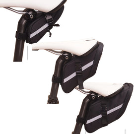 BiKase Momentum Strap-On Seat Bag Black